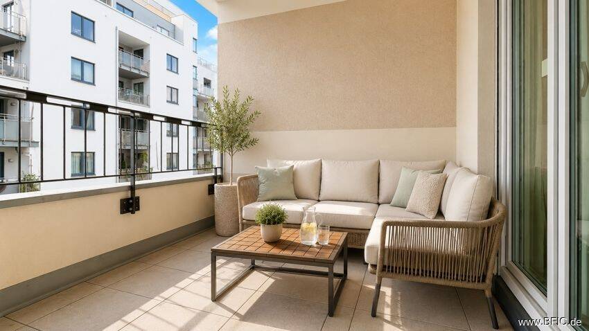 Bezugsfrei & ruhig: Moderne 3-Zimmer-Wohnung mit Balkon und 2 Bädern – Berlin – Vorschaubild 5