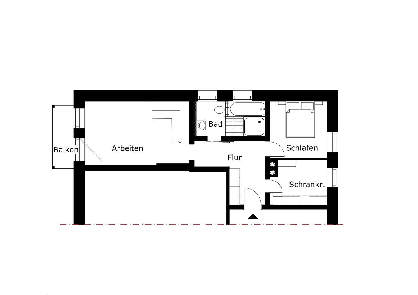Stilvolle, kernsanierte, Maisonette-Altbauwohnung – Braunschweig – Vorschaubild 3