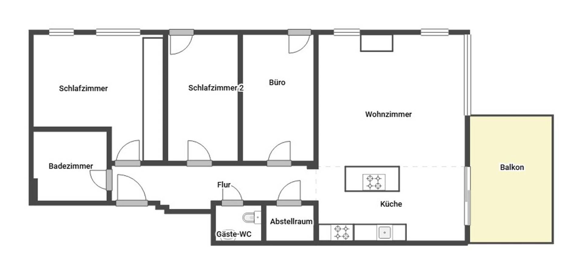 Etagenwohnung in 71229 Leonberg mit 94 m² kaufen