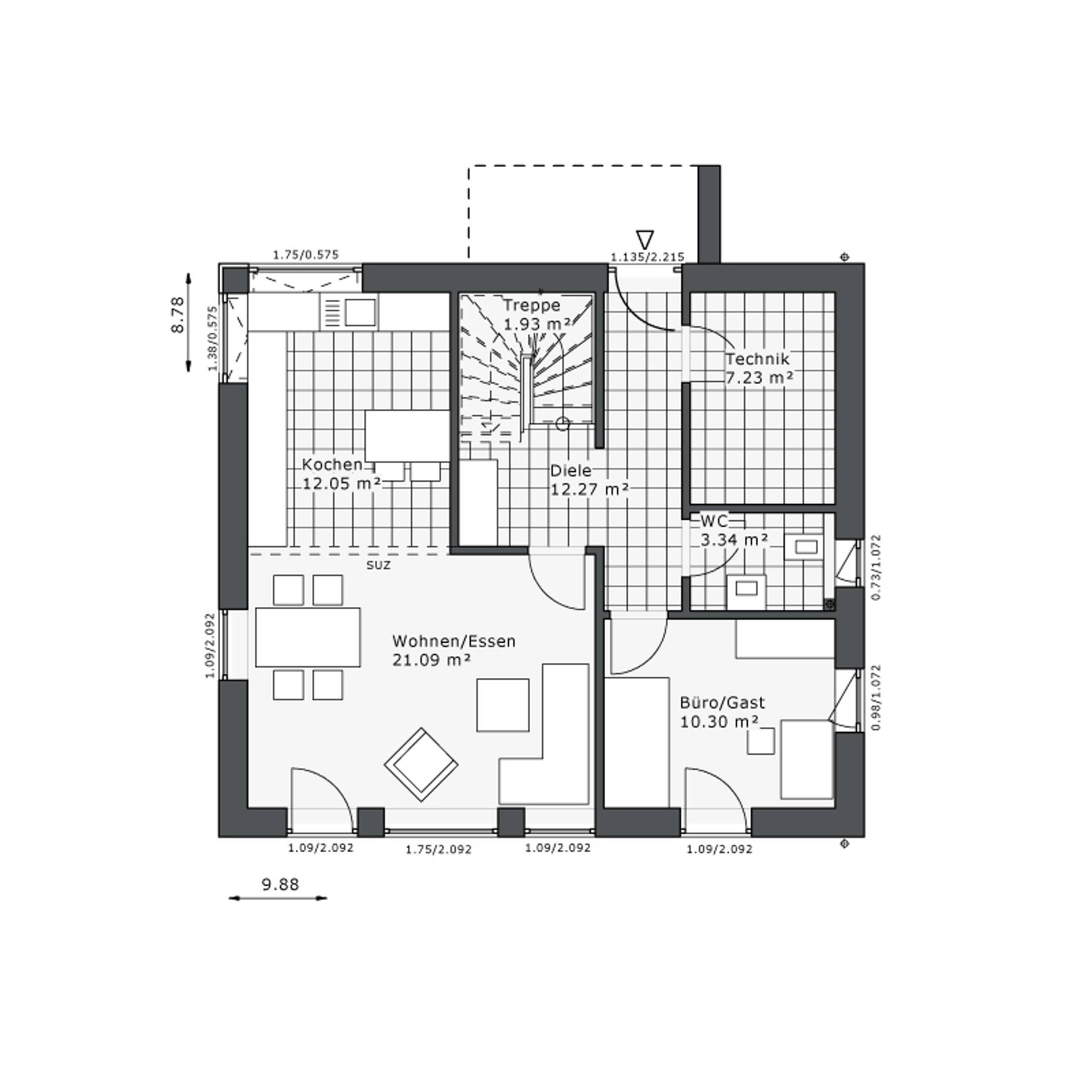 Einfamilienhaus in 45529 Hattingen mit 136 m² kaufen
