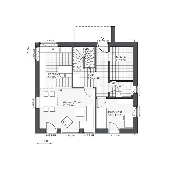 Einfamilienhaus in 45529 Hattingen mit 136 m² kaufen