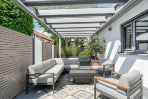 Cooles Designer-Einfamilienhaus im Bauhausstil mit Garten, zwei Dachterrassen und privatem Spa – 80997 München – Vorschaubild 6