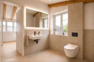 AIGNER - 3-Zimmer-Dachgeschosswohnung mit hohen Decken, Südterrasse und offenem Wohngefühl – 80689 München – Vorschaubild 6