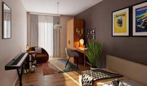 Barrierefreie Familienwohnung mit zwei modernen Bädern und Loggia – 40597 Düsseldorf – Vorschaubild 5