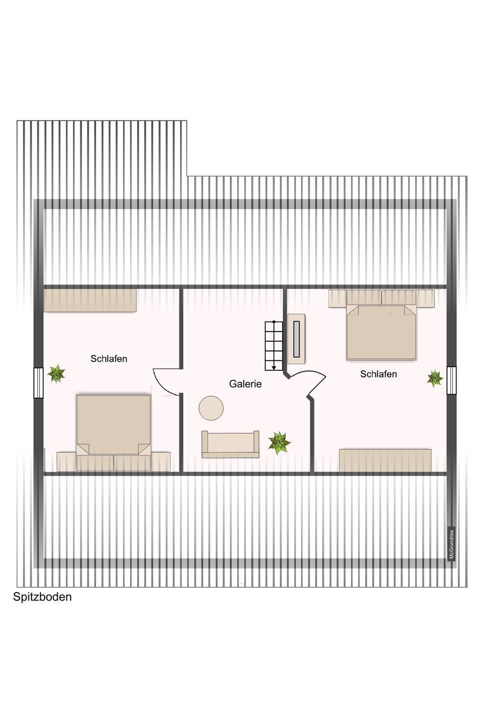 Haus im Haus mit privatem Garten & Balkon | Garage & Stellplatz | Ruhige Wohnlage – Zschepplin – Vorschaubild 9
