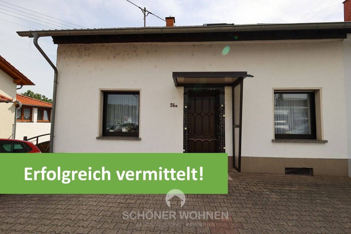 Hüttersdorf: Doppelhaushälfte mit großem Garten – Schmelz – Bild 1 von 2