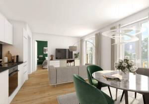 2 Zimmer, 48 m², mit Balkon – die Einstiegs-Kapitalanlage in Düsseldorfs nachfragestärkstem Neubauquartier – 40235 Düsseldorf – Vorschaubild 6
