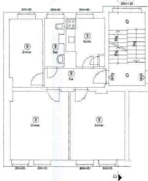 Jetzt sichern / Sofortbezug /Bezugsfreie 3-Zimmer-Wohnung mit Tageslichtbad in gefragter Lage nahe dem Boxhagener Platz – 10247 Berlin – Vorschaubild 2
