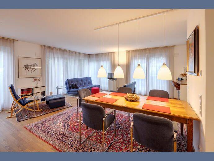 Möbliert: Penthouse-Wohnen am Isarhochufer in der Menterschwaige