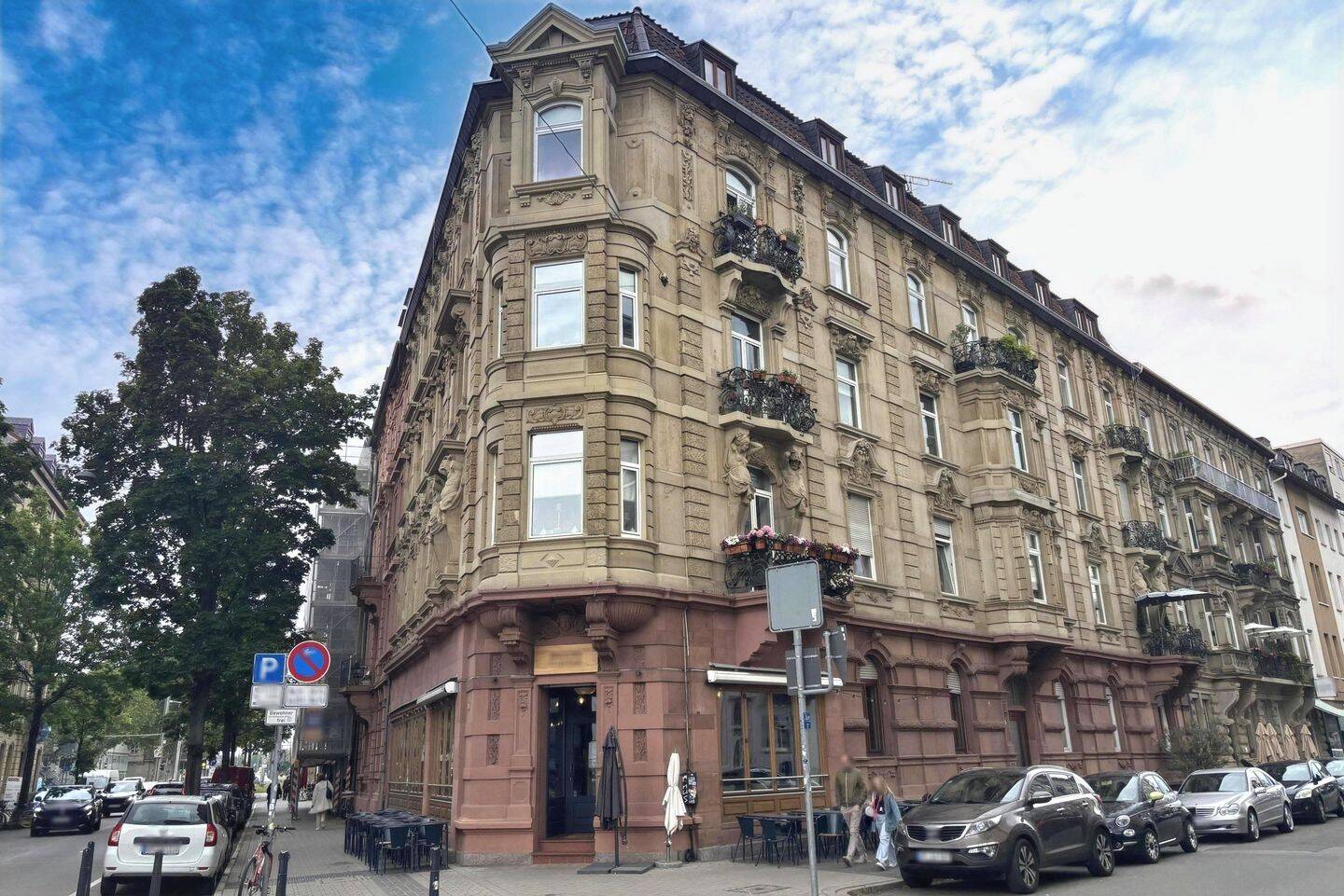 Stilvolles Wohn- und Geschäftshaus im denkmalgeschützten Altbauensemble der Mannheimer Oststadt
