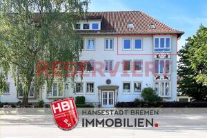 Schwachhausen / Modernisierte 3-Zimmer-Wohnung mit Balkon