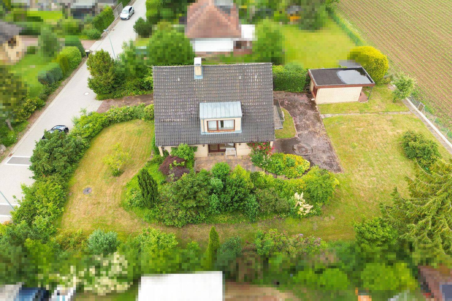 Wohnen mit Weite, Ruhe und Natur - Großzügiges Einfamilienhaus mit Einliegerwohnung in begehrter Lage von Fleestedt – Seevetal – Vorschaubild 3