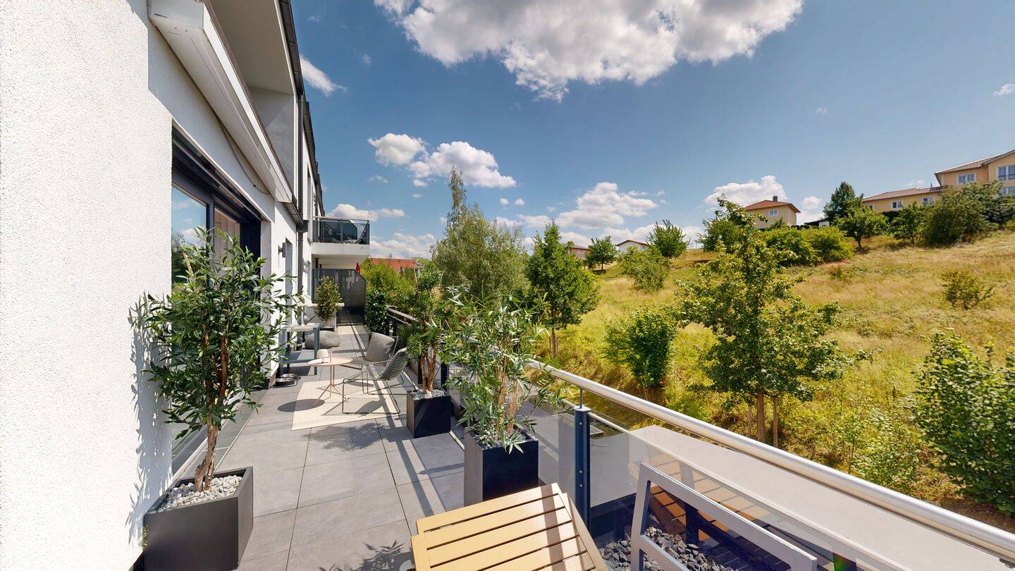 Moderne Eigentumswohnung mit großer Dachterrasse und Tiefgarage in Zentrumsnähe von Passau/Auerbach – Passau – Vorschaubild 7