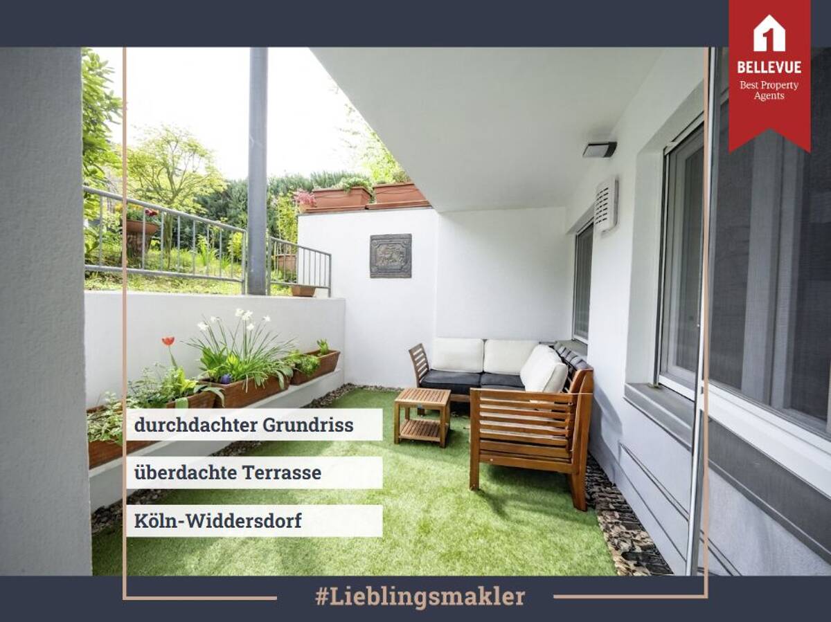 Souterrain 2-Zimmer-Wohnung || saniert im Jahr 2019 || Parkettboden – 50859 Köln – Bild 1 von 9