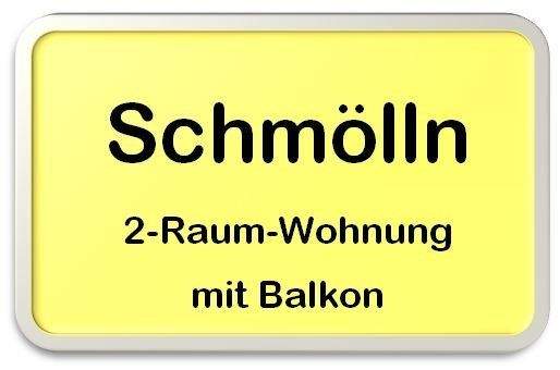 Eine 2-Raum-Wohnung mit Balkon
