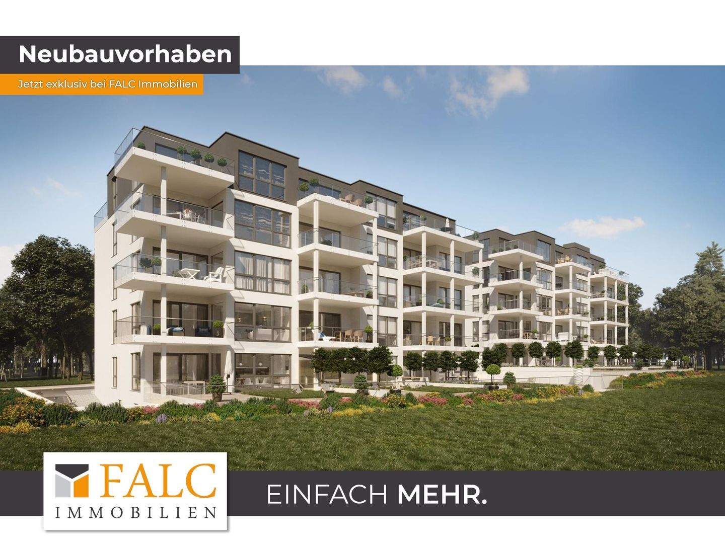 Neubau-Wohnung mit riesiger Wohlfühl-Terrasse – Solingen – Bild 1 von 9