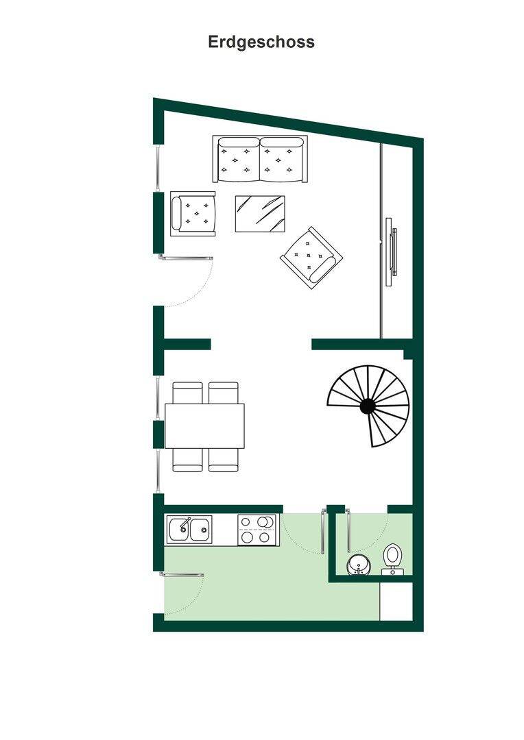 Im Staden: Ein exklusives Stadthaus mit 110 qm an gepflegter Privatstrasse – Saarbrücken – Vorschaubild 5