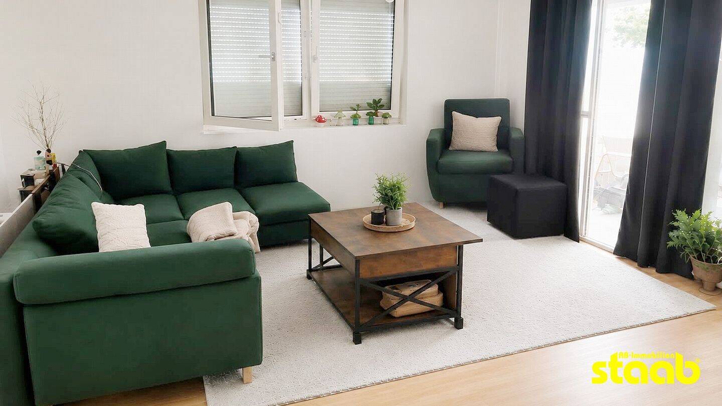 NEUWERTIGE WOHNUNG IM HERZEN VON OBERNAU! MIT TERRASSE + BALKON + EINBAUKÜCHE!!!