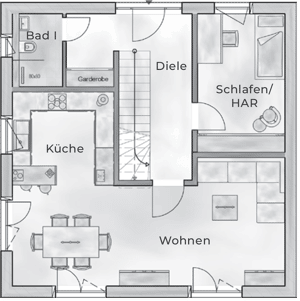 Inkl. Grundstück: Frei geplantes Neubau-Einfamilienhaus in Kaulsdorf-Süd – 12621 Berlin – Vorschaubild 6