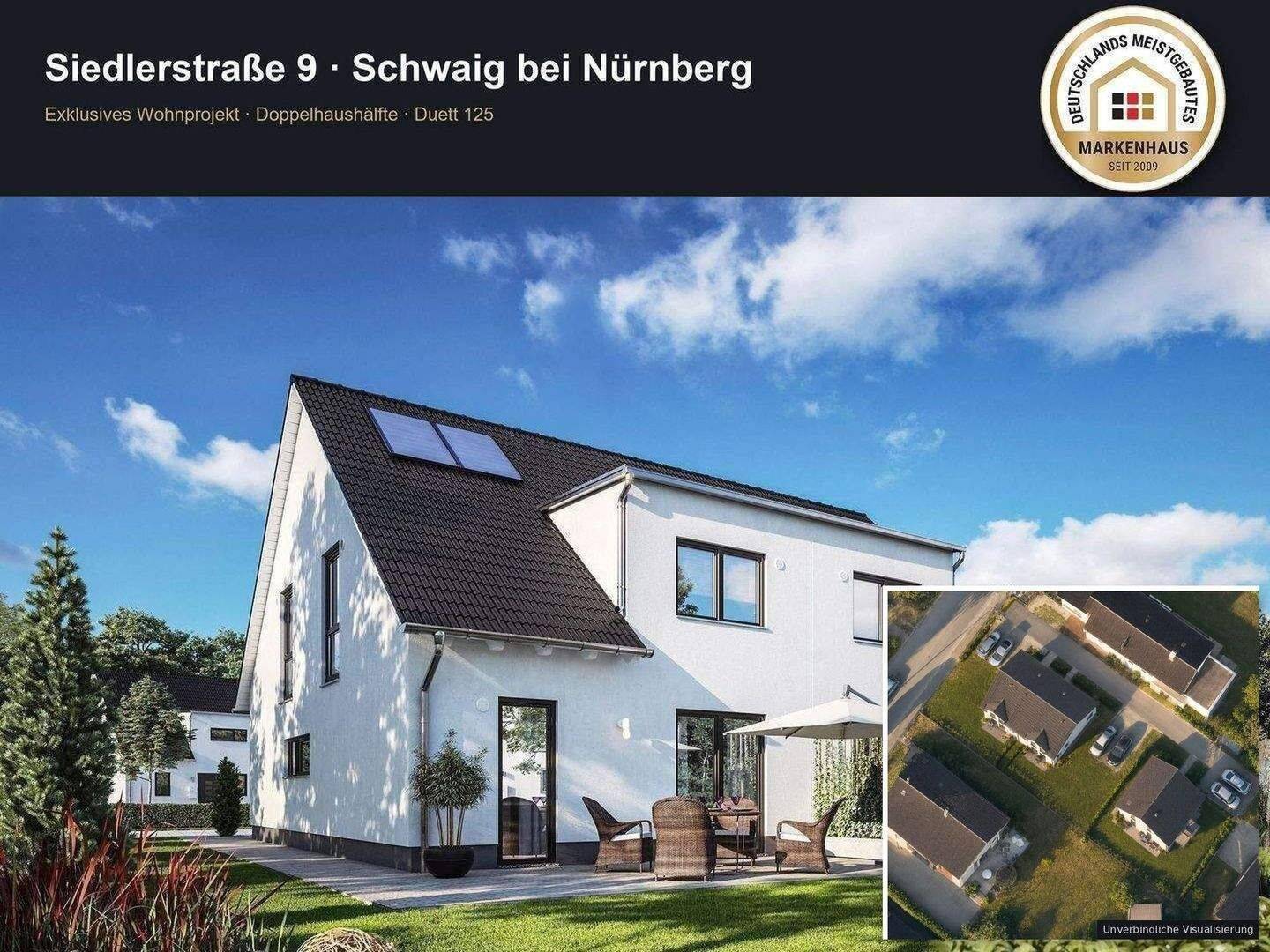 Schwaig: Neubau DHH| Komplettpreis inkl. Grundstück & Baunebenkosten
