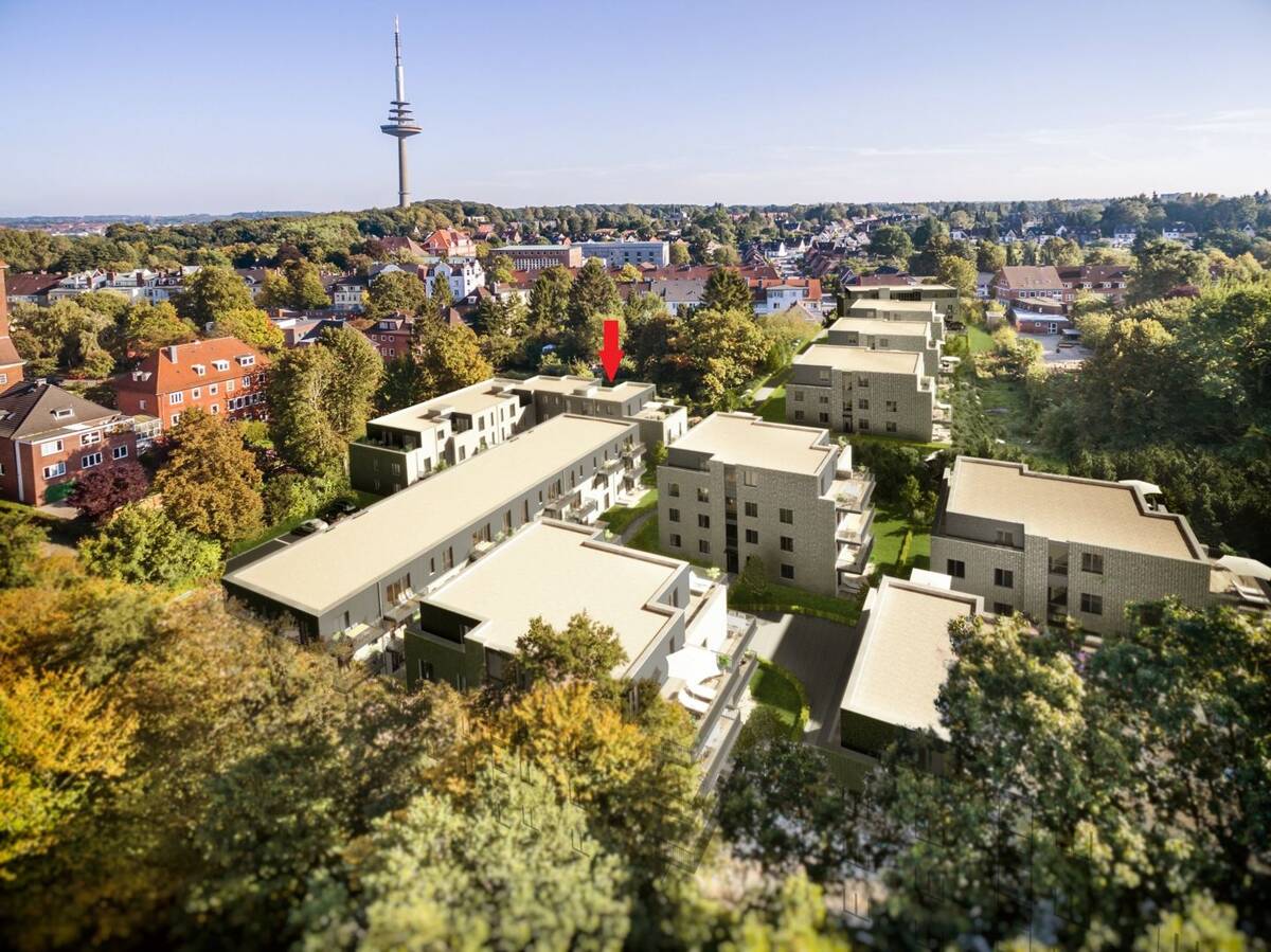 2-Zimmer-Wohnung mit Dachterrasse in 24113 Kiel – 24113 Kiel – Bild 1 von 5