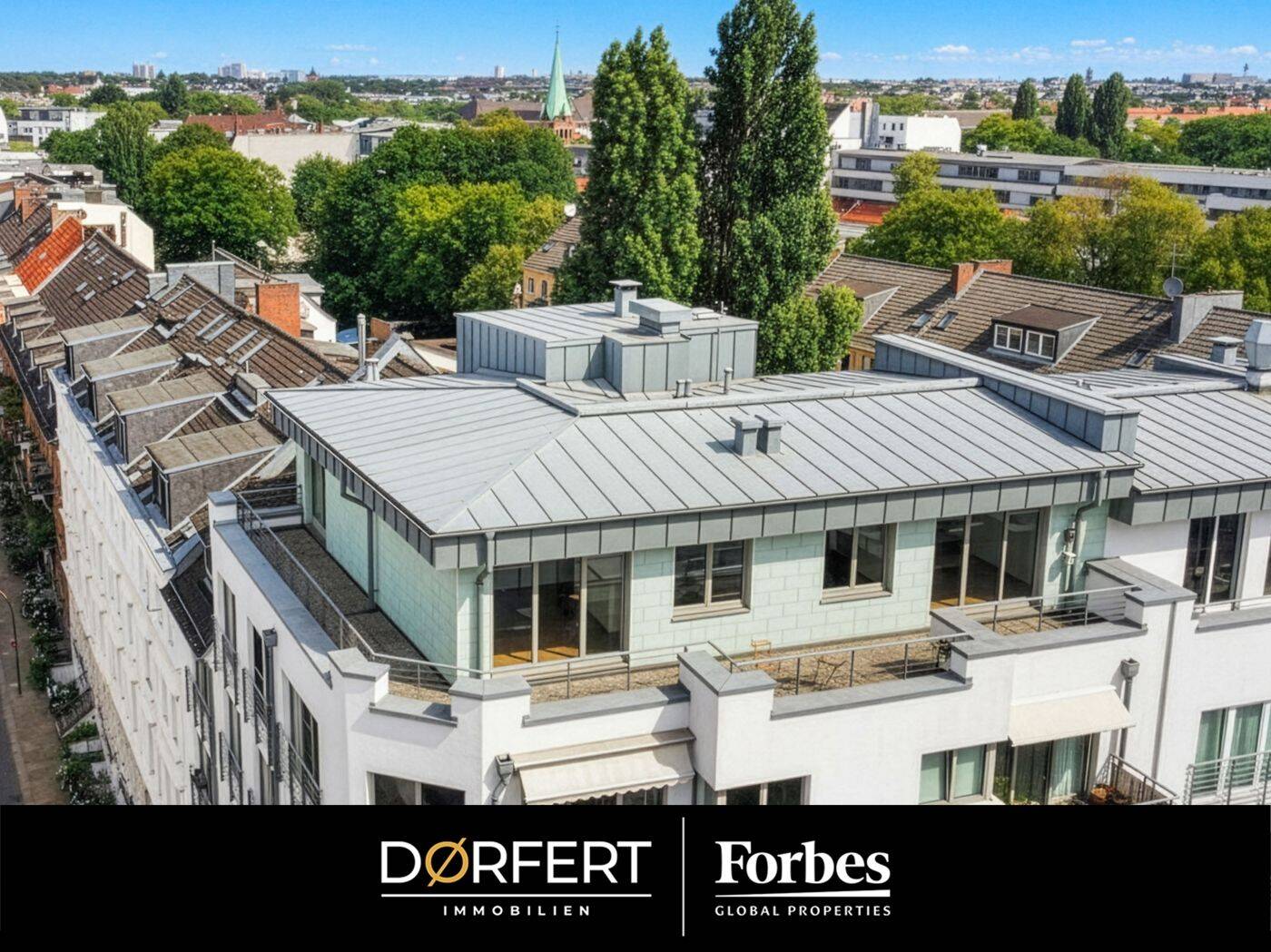 Über den Dächern Hamburgs wohnen - Penthouse mit Weitblick – Hamburg – Bild 1 von 9