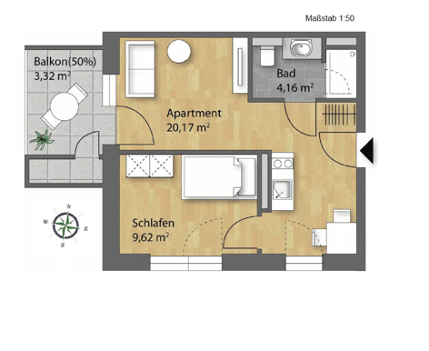 Studentenapartments