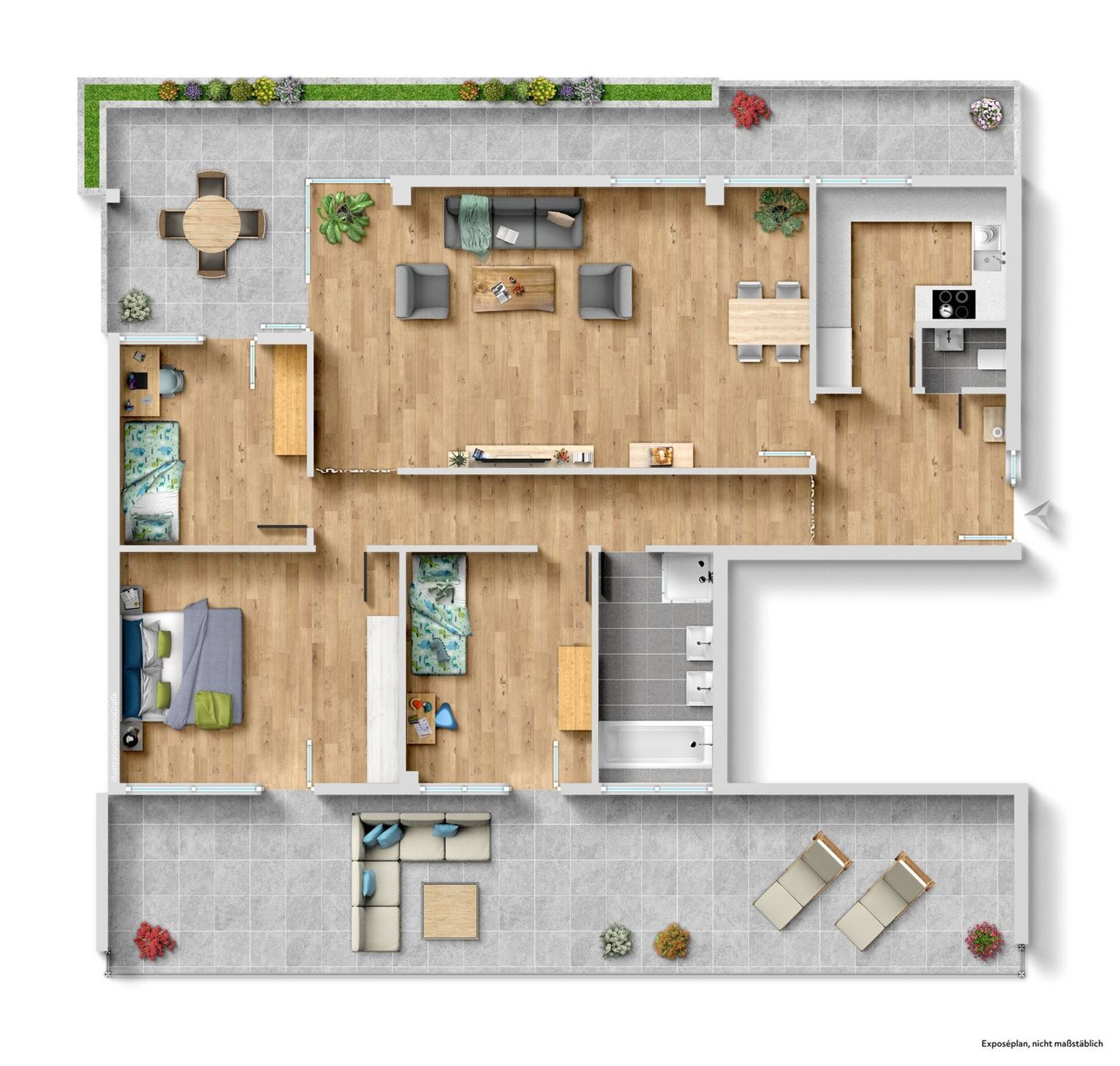 Etagenwohnung in 71069 Sindelfingen mit 129,5 m² kaufen