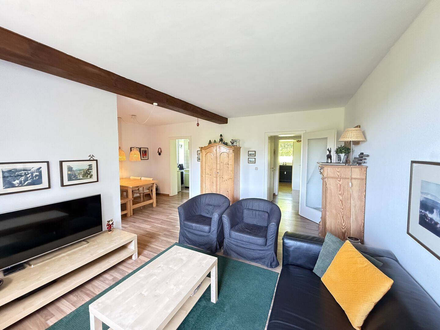 Gepflegte 3-Zimmer-Wohnung (Wohnfläche ca. 66 m²) , Balkon mit traumhaftem Ausblick – Braunlage – Vorschaubild 8