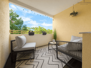 Sanierte 3-Zimmer-Wohnung mit großer Loggia, Aufzug & Duplex-Stellplatz in ruhiger Lage von Erlangen