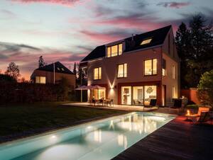 Exklusive Gartenvilla mit Pool in Hartmannshofen – 80997 München – Vorschaubild 3