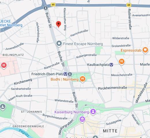 Praktische & gut gelegene 2 Zimmer Wohnung 1.OG mit Balkon in der Nürnberger Nordstadt – Nürnberg – Vorschaubild 5