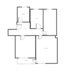 Kernsanierte 3-Zimmer-Wohnung mit Balkon und Einbauküche – 81241 München – Vorschaubild 6