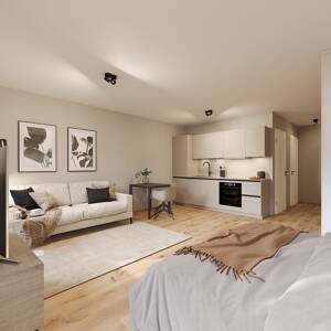 Neubau Erstbezug; Exklusives und hochwertig ausgestattetes 1 Zi. Terrassen- Appartement in Haus B – 28207 Bremen – Vorschaubild 3
