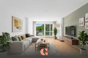 Effizienter Schnitt im Dachgeschoss mit Süd-West-Balkon