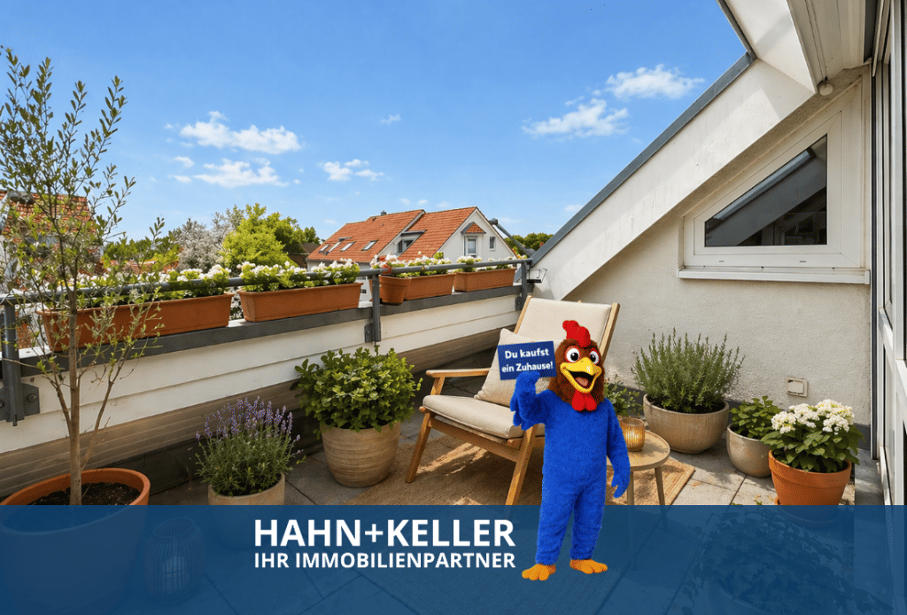 Attrakitves Angebot! Interessante 2,5 Zimmer-Wohnung mit Dachterrasse!