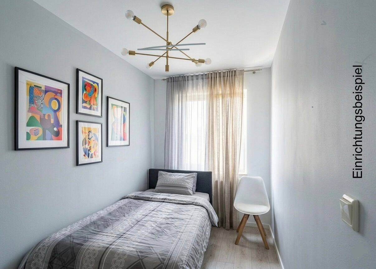 Innenstadtnahe helle 3-Zimmer-Wohnung mit Garten zur alleinigen Nutzung Gärten h.d. Veste / Pirkheimer – Nürnberg – Vorschaubild 6