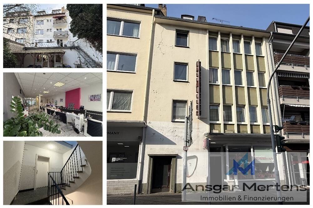 1 Ladenlokal + 4 Wohnungen mit treuen Mietern (D)EIN Wohn- und Geschäftshaus im Herzen von Rheydt