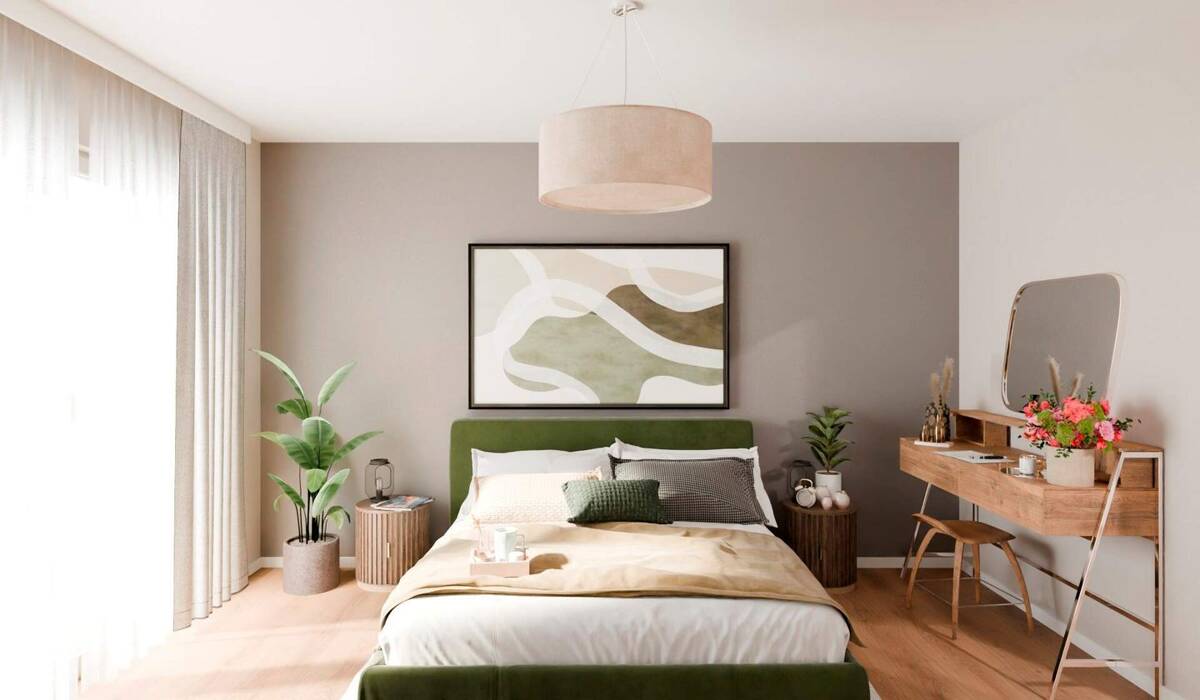 Barrierefreie Eigentumswohnung mit Südbalkon und Tageslichtbad – 40597 Düsseldorf – Bild 1 von 9