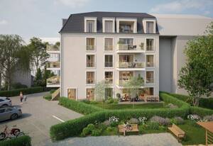 Wohnqualität im Grünen - moderne 3 Zimmer Wohnung