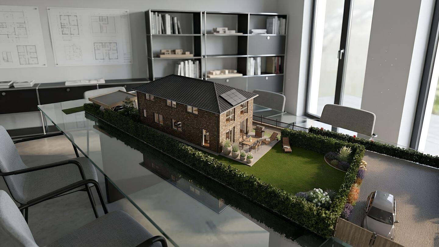Sonnig, ruhig und dennoch zentral. Moderne Stadtvilla mit 6 Zimmern in Hamburg-Sasel – Hamburg – Vorschaubild 2
