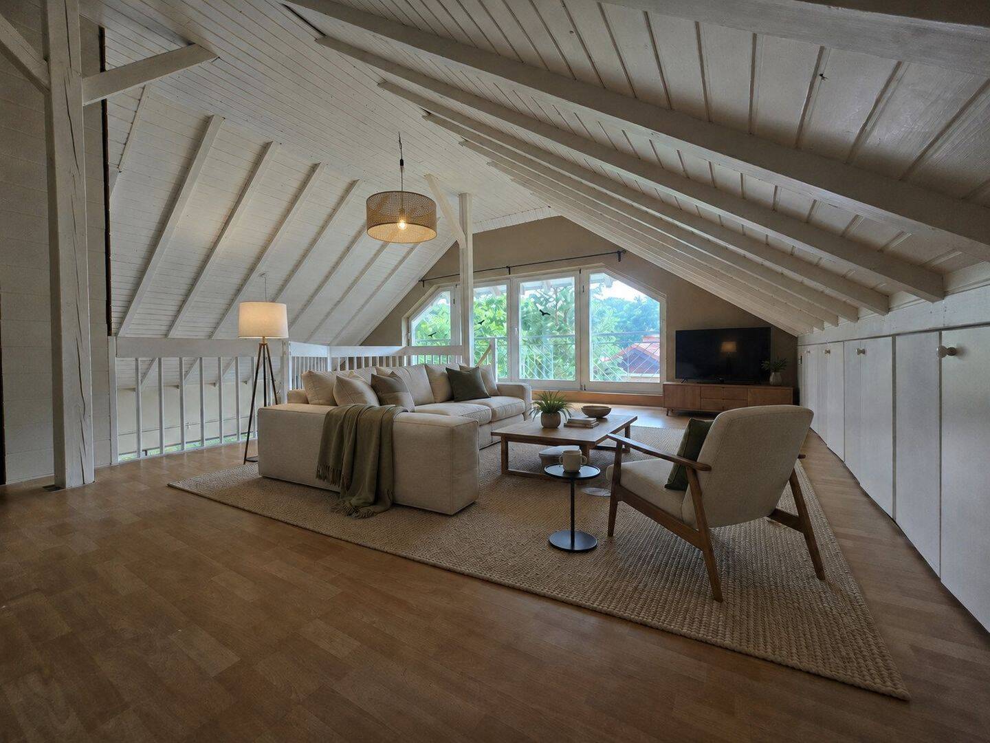Architektenhaus mit Einliegerwohnung, Kamin, Galerie, Doppelgarage und Garten – Konz – Vorschaubild 8
