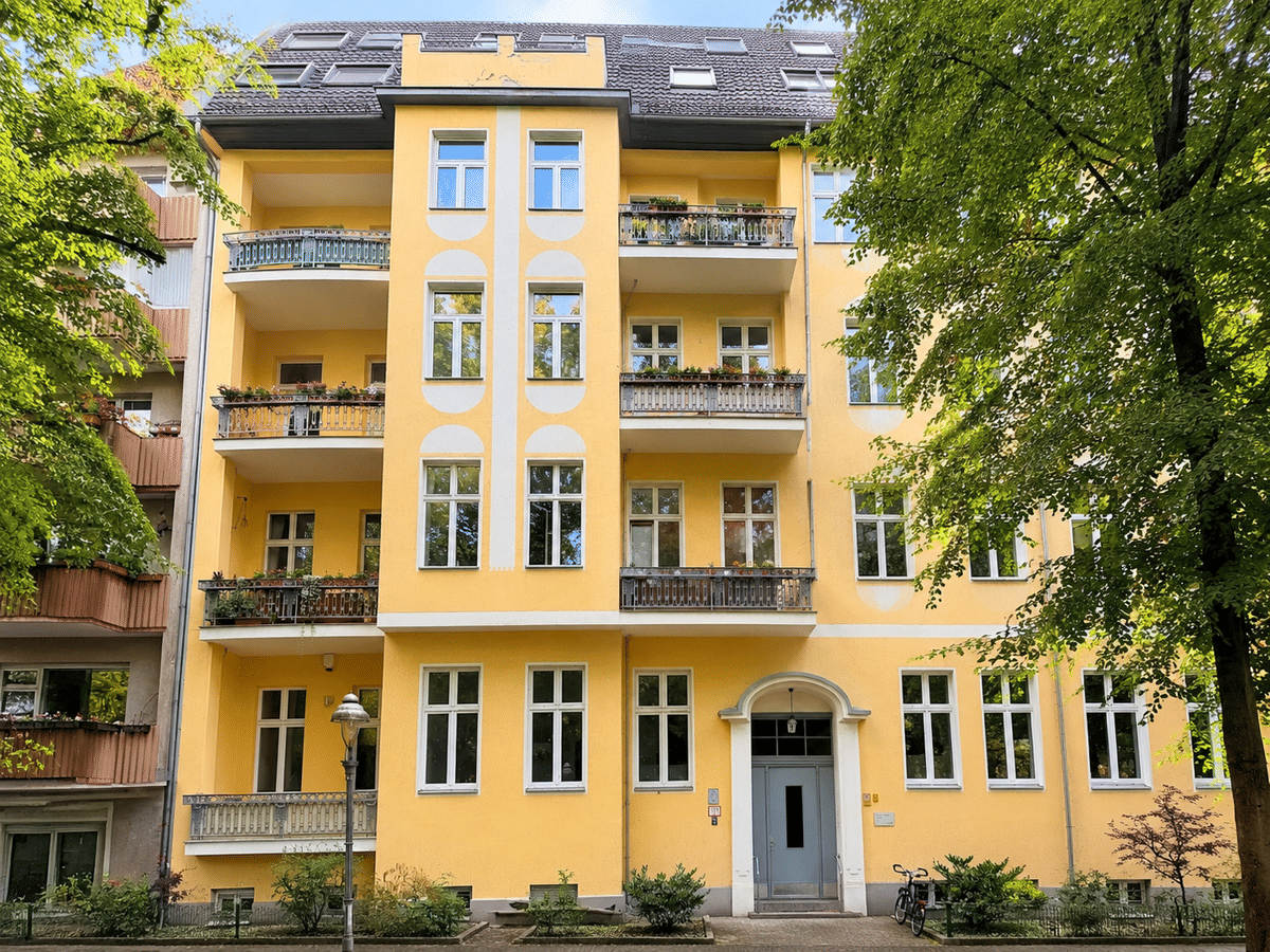 Gelegenheit! Stilvolle 1,5-Zimmer-Altbauwohnung Tempelhof – 12103 Berlin – Bild 1 von 7