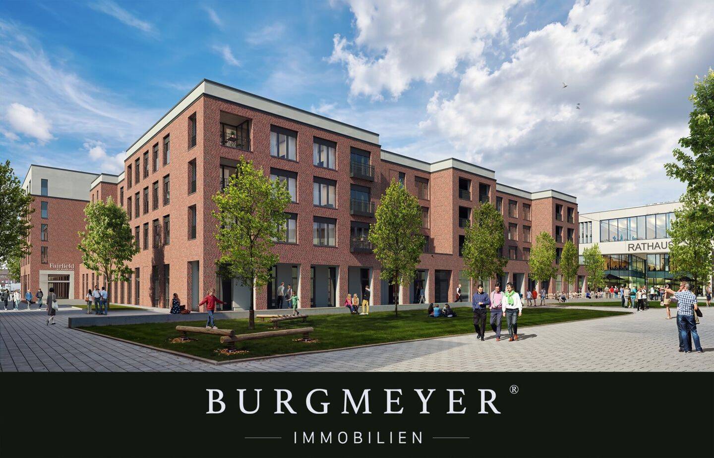 Alternative zum Eigenheim - Hochwertige 3-Zimmer-Eigentumswohnung im Neubau Quartier Staelscher Hof