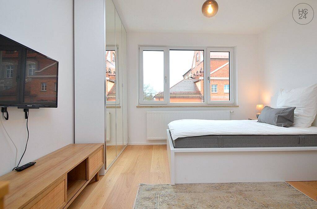 Exklusiv möbliertes 1-Zimmer-Apartment mit WLAN in St.-Johannis – Nürnberg – Vorschaubild 8