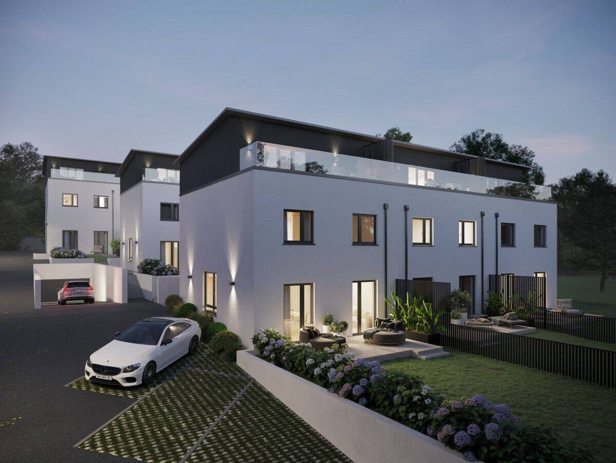 Exklusive Neubau-Reihenhäuser mit Garten & Dachterrasse in Baden-Baden-Oos | 156 m² Wohnfläche