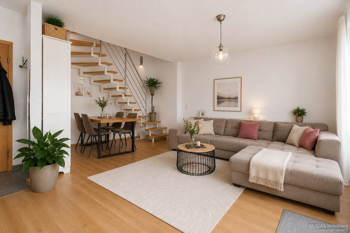 Charmante Maisonette-Wohnung mit Tiefgaragenstellplatz in Fürth – Fürth – Vorschaubild 3