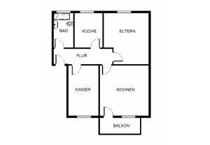 Die gefällt mir: günstige 3-Zimmer-Wohnung – 44809 Bochum – Vorschaubild 8