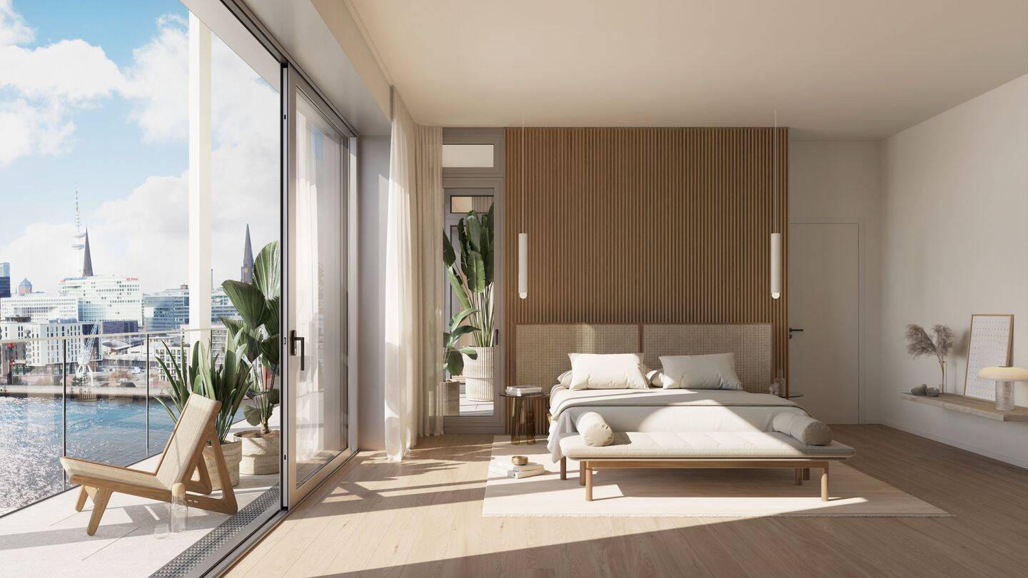 Außergewöhnliches Penthouse mit weitläufigen Dachterrassen – Hamburg – Vorschaubild 9