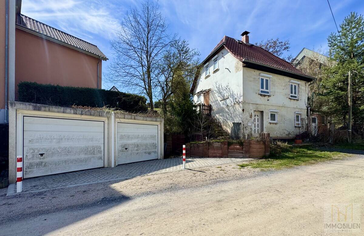 Wohnprojekt in Top-Lage - Entkerntes Massivhaus mit Garten & Garagen nahe Jena – Rothenstein – Bild 1 von 5
